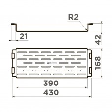 Коландер для мойки Omoikiri CO-06 GB графит