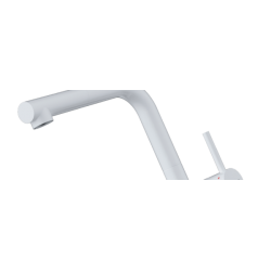 Смеситель для кухни Omoikiri Takamatsu S PW pure white Смеситель для кухни Omoikiri Takamatsu S PW pure white