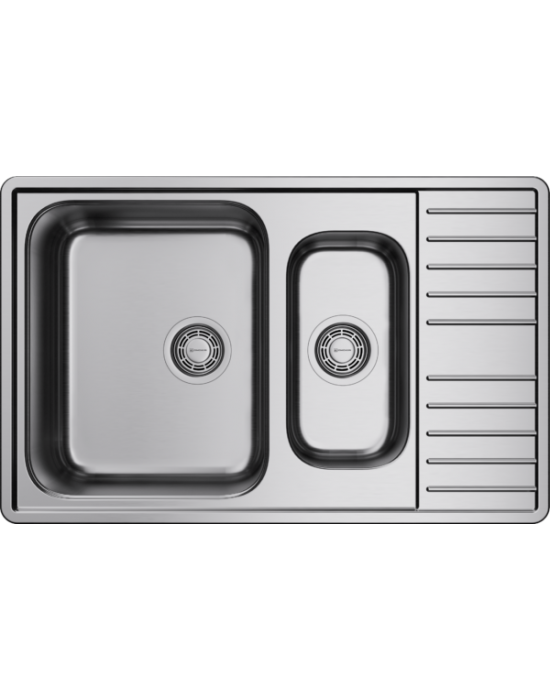 Кухонная мойка из нержавейки Omoikiri Sagami 79-2-IN нержавеющая сталь