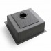 Кухонная мойка из нержавейки BLANTEK LS-5050HN Honeycomb Nano black