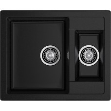 Кухонная мойка GRANFEST QUADRO Q-610K черный