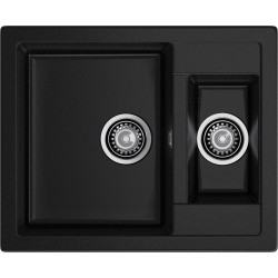 Кухонная мойка GRANFEST QUADRO Q-610K черный Кухонная мойка GRANFEST QUADRO Q-610K черный