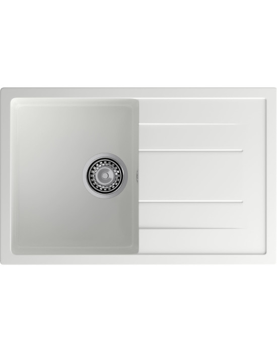 Кухонная мойка GRANFEST QUADRO Q-780L иней