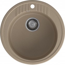 Кухонная мойка GRANFEST RONDO R-520 песочный