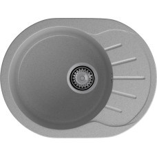 Кухонная мойка GRANFEST RONDO R-580L серый