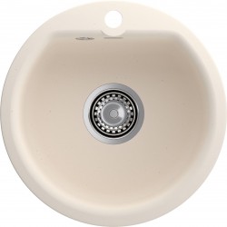 Кухонная мойка GRANFEST SMART SM-435 белый + сифон