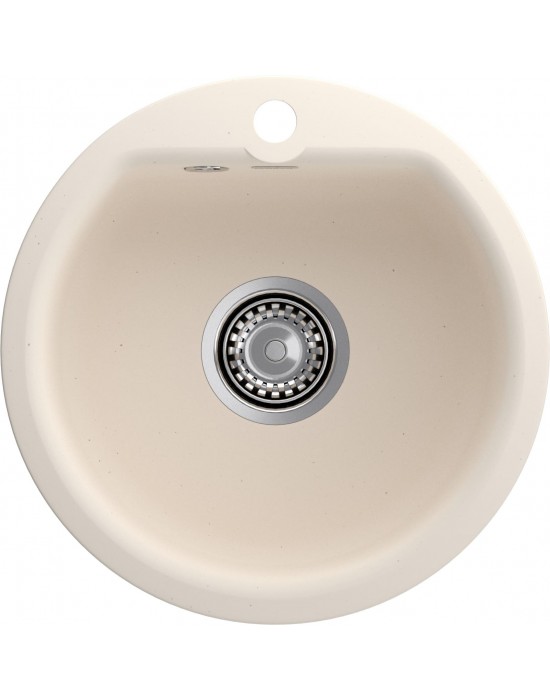 Кухонная мойка GRANFEST SMART SM-435 белый + сифон