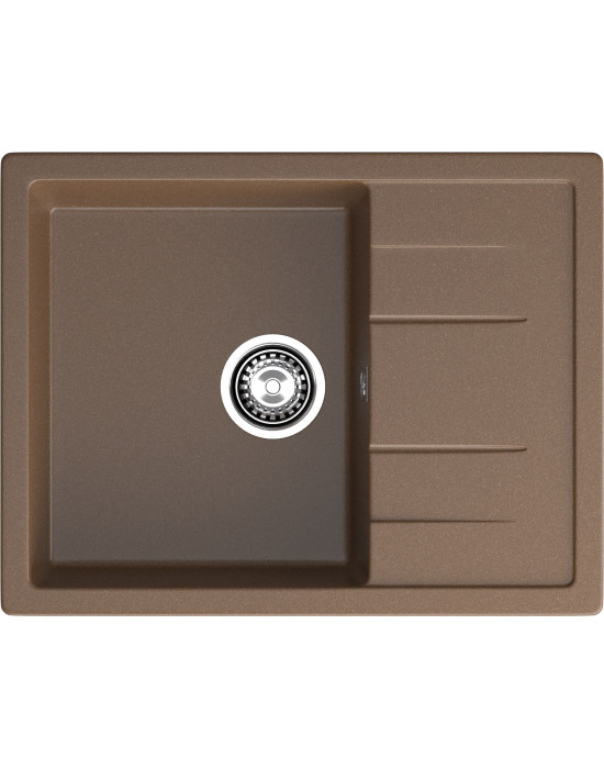 Кухонная мойка GRANFEST QUADRO Q-650L терракот