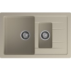 Кухонная мойка GRANFEST QUADRO Q-775KL топаз