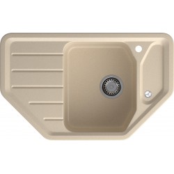 Кухонная мойка GRANFEST CORNER C-800E кашемир