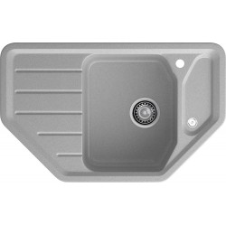 Кухонная мойка GRANFEST CORNER C-800E серый