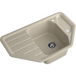 Кухонная мойка GRANFEST CORNER C-800E топаз