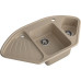 Кухонная мойка GRANFEST CORNER C-1040E песочный