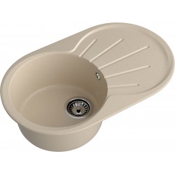 Кухонная мойка GRANFEST RONDO R-750L кашемир