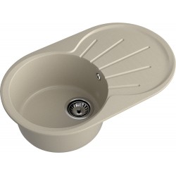 Кухонная мойка GRANFEST RONDO R-750L топаз