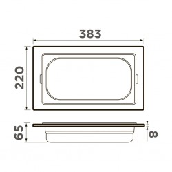 Контейнер для мойки Omoikiri DC-05-1 GB Контейнер для мойки Omoikiri DC-05-1 GB