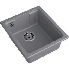 Кухонная мойка GRANFEST URBAN UR-4540 темно-серый Кухонная мойка GRANFEST URBAN UR-4540 темно-серый