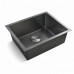 Кухонная мойка из нержавейки BLANTEK LS-5444B Nano black