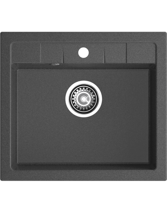 Кухонная мойка GRANFEST QUADRO Q-561 графит