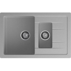 Кухонная мойка GRANFEST QUADRO Q-775KL серый