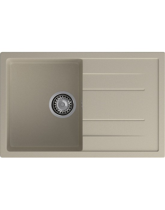 Кухонная мойка GRANFEST QUADRO Q-780L топаз