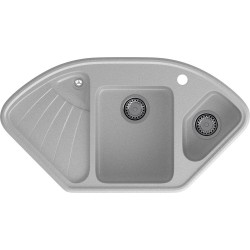 Кухонная мойка GRANFEST CORNER C-1040E серый
