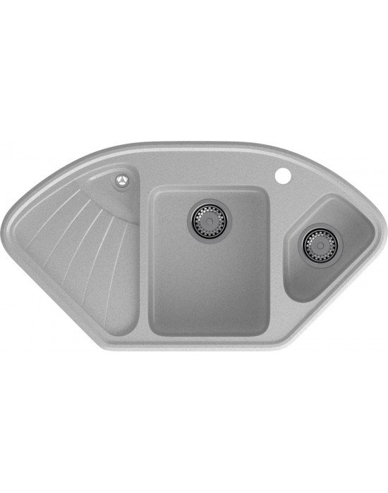 Кухонная мойка GRANFEST CORNER C-1040E серый