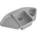 Кухонная мойка GRANFEST CORNER C-1040E серый