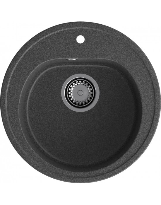 Кухонная мойка GRANFEST RONDO R-510 графит