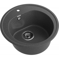 Кухонная мойка GRANFEST RONDO R-510 графит
