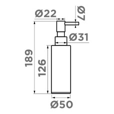 Дозатор Omoikiri OM-06 C хром Дозатор Omoikiri OM-06 C хром
