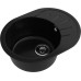 Кухонная мойка GRANFEST RONDO R-580L черный