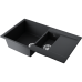 Кухонная мойка Omoikiri Daisen 86-2-BL Artgranit/черный Кухонная мойка Omoikiri Daisen 86-2-BL Artgranit/черный