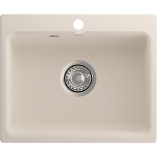 Кухонная мойка GRANFEST SMART SM-520 белый + сифон