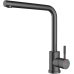 Смеситель для кухни GRANFEST QUARZ Z-5411  PVD графит