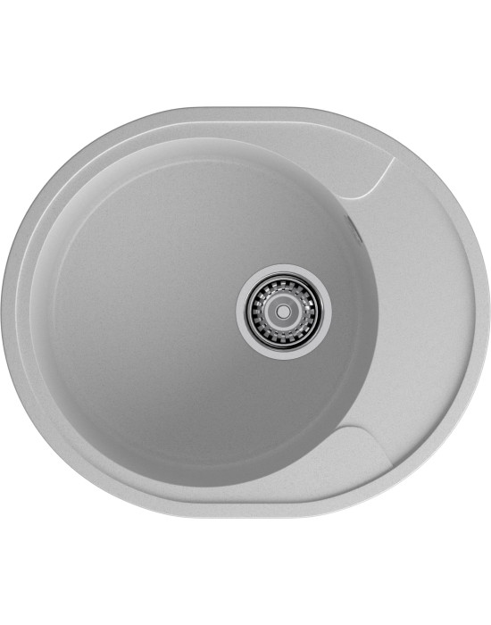 Кухонная мойка GRANFEST URBAN UR-857L серый