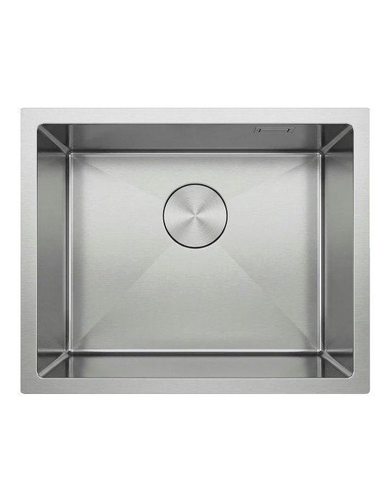 Кухонная мойка из нержавейки BLANTEK LS-5444S Brushed