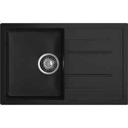 Кухонная мойка GRANFEST QUADRO Q-780L черный