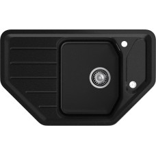 Кухонная мойка GRANFEST CORNER C-800E черный Кухонная мойка GRANFEST CORNER C-800E черный