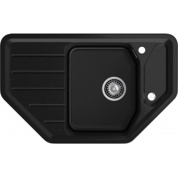 Кухонная мойка GRANFEST CORNER C-800E черный Кухонная мойка GRANFEST CORNER C-800E черный