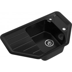 Кухонная мойка GRANFEST CORNER C-800E черный Кухонная мойка GRANFEST CORNER C-800E черный