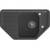 Кухонная мойка GRANFEST CORNER C-800E графит