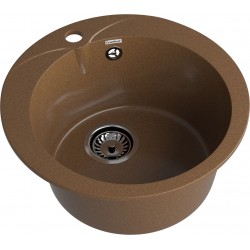 Кухонная мойка GRANFEST RONDO R-480 терракот Кухонная мойка GRANFEST RONDO R-480 терракот