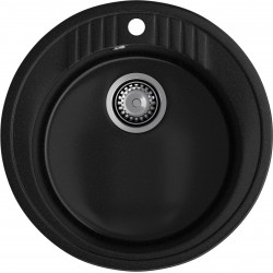 Кухонная мойка GRANFEST RONDO R-520 черный