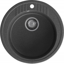 Кухонная мойка GRANFEST RONDO R-520 графит