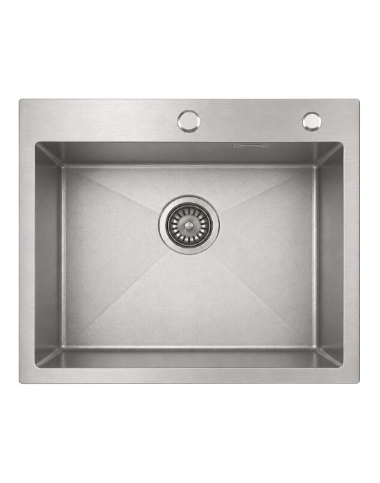 Кухонная мойка из нержавейки BLANTEK LS-5848ST Stone texture