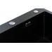 Кухонная мойка из нержавейки BLANTEK LS-5848STB Stone texture black