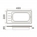 Контейнер для мойки Omoikiri DC-01-1 LG