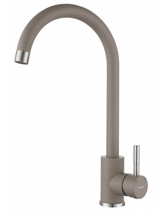 Смеситель для кухни GRANFEST QUARZ Z-5410 песочный