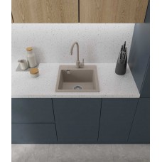 Смеситель для кухни GRANFEST QUARZ Z-5410 песочный